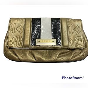 L.A.M.B Golden Clutch